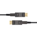 Detachable DisplayPort 1.4 AOC, Type D to Type D, Hybrid 32.4Gbps 8K60 DP 1.4 Active Optical Cable