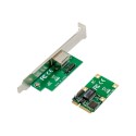 Mini PCI Express 1-port RJ45 Gigabit Ethernet Network Adapter with Intel JL82574L Chip