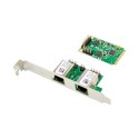 Mini PCI Express 2-port RJ45 Gigabit Ethernet Network Adapter