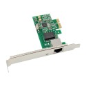 PCIe x1 1-port RJ45 Intel WGI211AT Chipset Gigabit Ethernet Network Interface Card