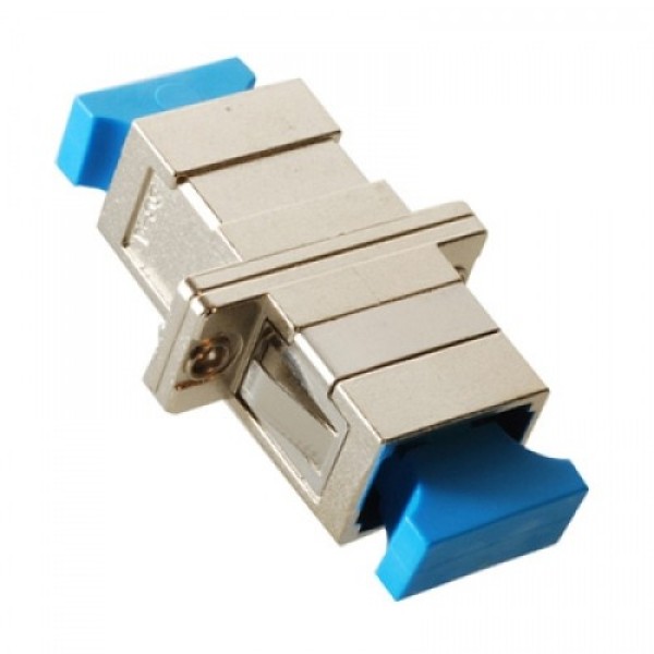 SC Simplex Metal Fiber Optic Adapter