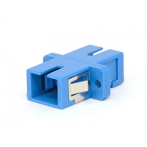 SC Simplex Plastic Fiber Optic Adapter