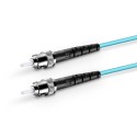 Armored Simplex OM3 50/125 Multimode Fiber Optic Patch Cable