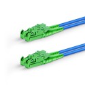 Armored Duplex OS1 9/125 Singlemode Fiber Optic Patch Cable