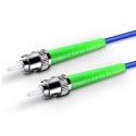 Armored Simplex OS1 9/125 Singlemode Fiber Optic Patch Cable