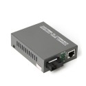 Single Fiber Gigabit Ethernet WDM / BiDi Fiber Media Converter, 1-port Fiber & 1-port RJ45, Tx:1490nm/Rx:1550nm, Singlemode, 80km